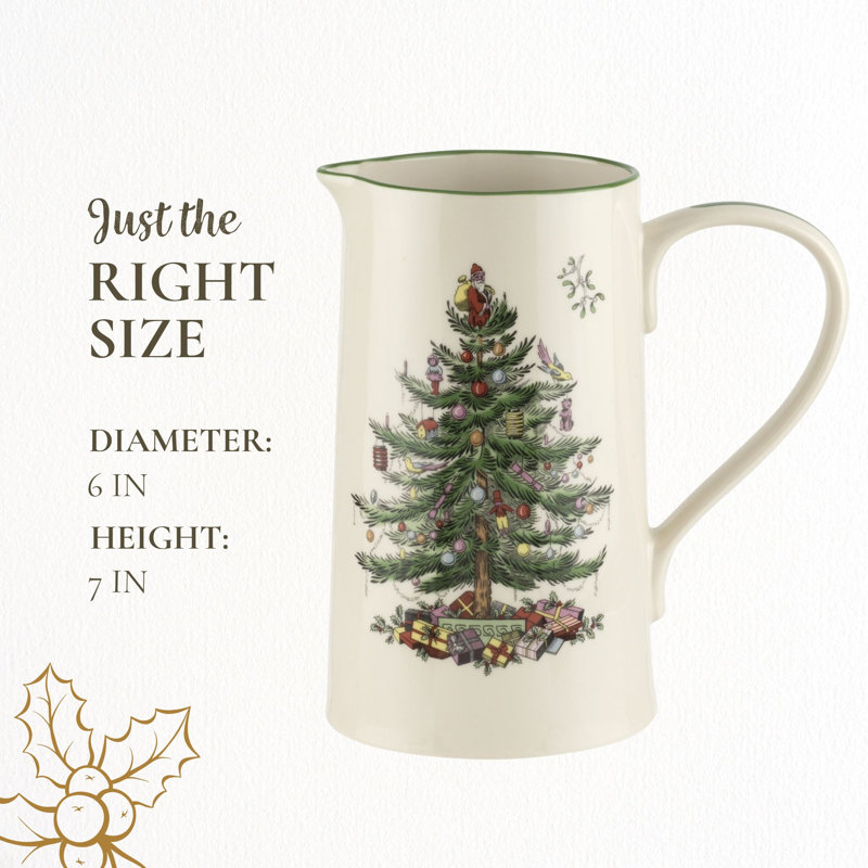 Spode Christmas Tree 32 oz. Pitcher