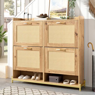 20 Pair Shoe Storage Cabinet