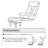 Reclining Floor Chair With Metal Frame, Adjustable Back - 36.24 In. High Foldable Lazy For Dormitory, 14 Head Adjustments 28.57 Lb