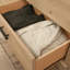 Commode, finition brune pour le salon