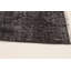 Tapis noir en laine noué à la main de conception unique 2000S 6 pi 11 po x 10 pi 1 po Olema