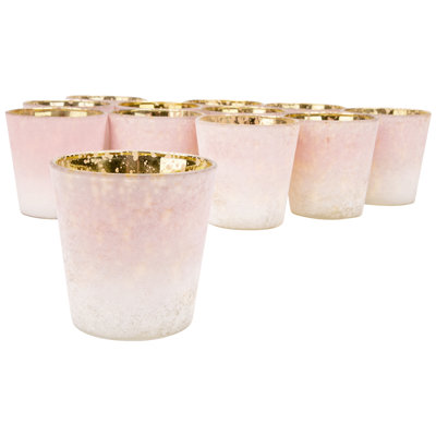 Frosted Glass Tabletop Votive Holder