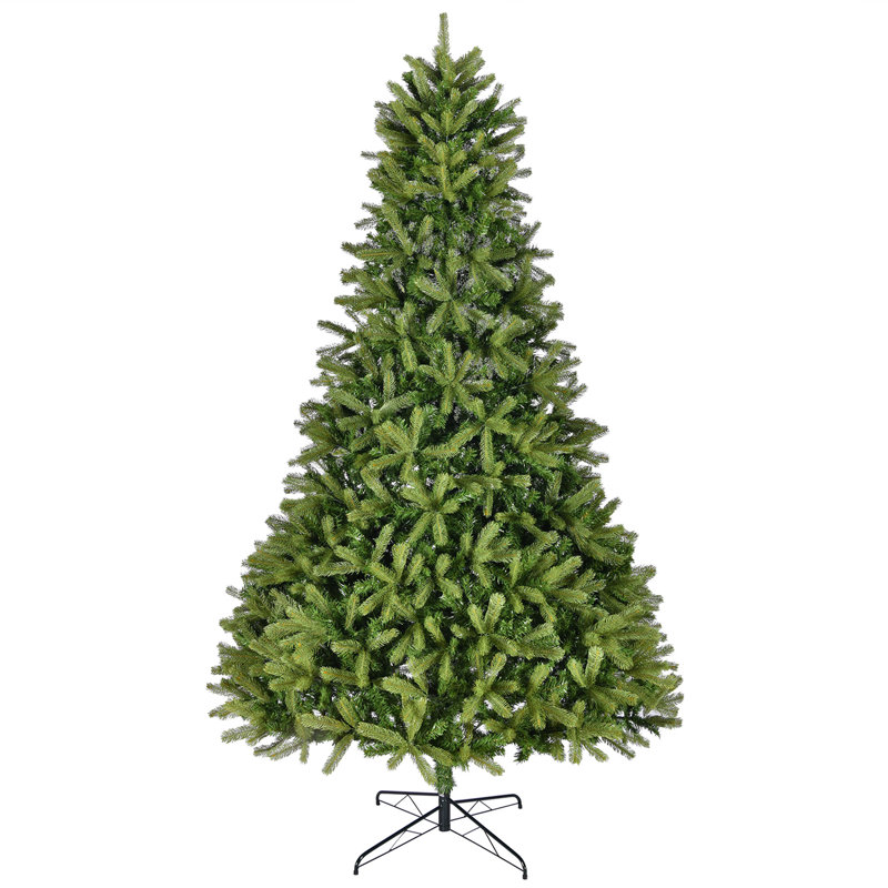 Arbre de Noël artificiel épinette en polyéthylène 9 pi avec support pliable Goza