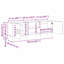 TV Cabinet 150 X 30 X 50 Cm Engineered Wood-1504147242