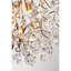 Havant 3-Light 15.8'' Brushed Brass Flush Mount