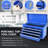 8-Drawer Rolling Tool Chest with Wheels, Large Tool Cabinet with Drawers-1041969957