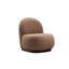 Fauteuil à oreilles Cappuccino, 29,1 po x 33,5 po x 29,5 po | Structure en bois de hêtre, tissu 100% polyester, 28 coussins en mousse souple et 24 coussins en plumes | Design scandinave élégant avec pieds en noyer, parfait pour les espaces de vie modernes-1343225553