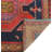 One-of-a-Kind 4'4" x 10'3" 1980s Runner Wool Area Rug in Brown and Navy
