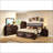 King Storage Bed