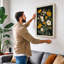 Yellow Blooms Study Botanical - Wrapped Canvas-1149678307-1149678313