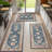 Machine Washable Non-Slip Kitchen Mat (Set of 3)-90618786