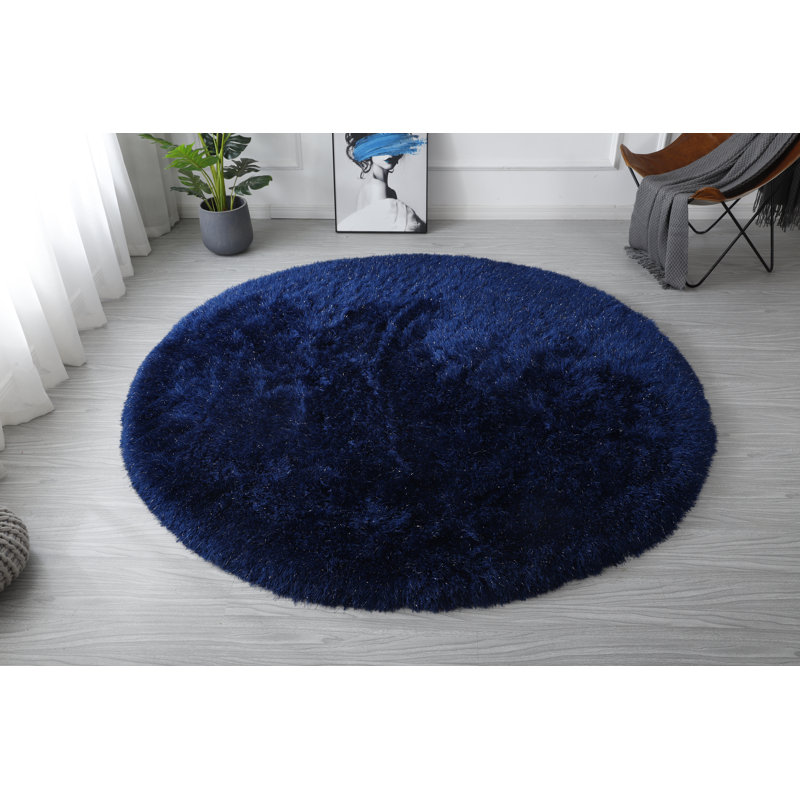 Gunhwat Hand Tufted Indoor Rug, Round 7'