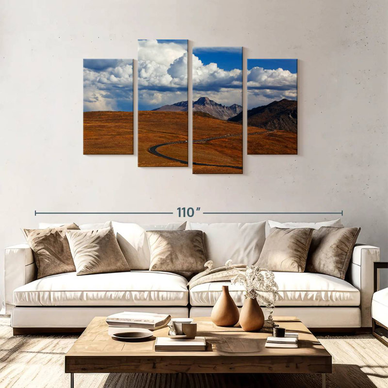 Rocky Mountain Milner Pass, 48" H x 75" W