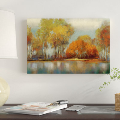 «Reflections I» par Allison Pearce - impression sur toile tendue