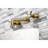 Kingston Brass Concord Two-Handle 3-Hole Wall Mount Bathroom Faucet-50579854-113043111