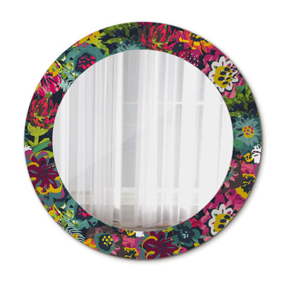 Huldar Glass Flat Wall Mirror