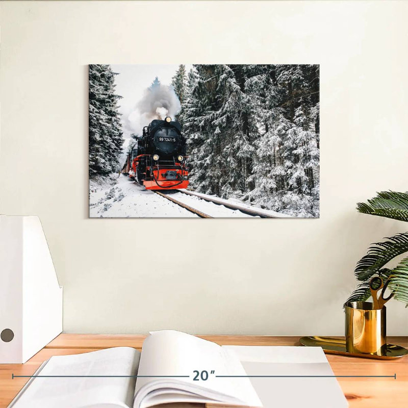 Train à vapeur Mehar, H 8 po x l 12 po