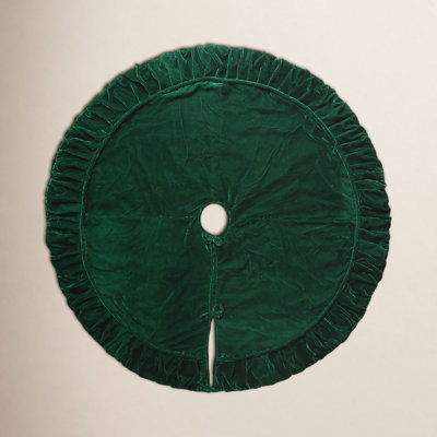 Hubbert Velvet Tree Skirt