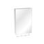 Armoire à pharmacie à fixation en surface 16 po x 24 po, tablettes multiples, aluminium de haute qualité, charnières silencieuses réglables en aluminium formaldéhyde à utiliser, rangement facile à assembler