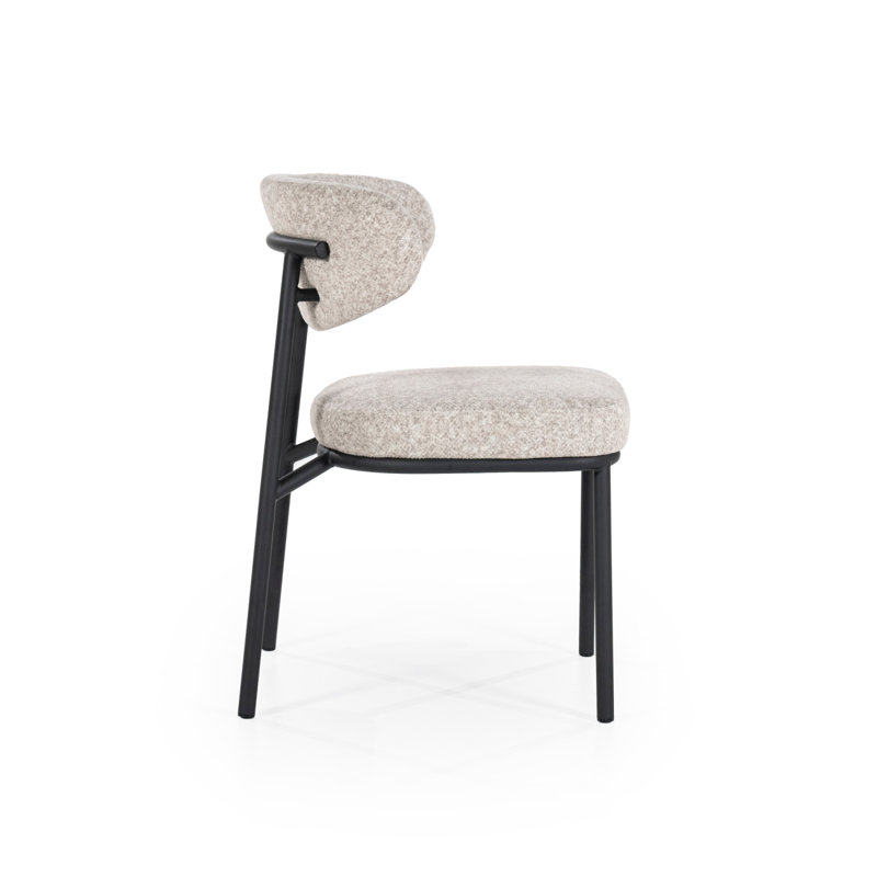 Dining Chair Upholstered Dining Chair, Beige