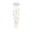 Luminaire suspendu rectangulaire à 13 lumières Aliha-537646550