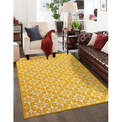 Tapis jaune Aucun