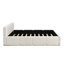Lit plateforme tapissier Boucle-1275352953