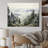Pine Tree Misty Mountain I On Canvas Print-305420282-305420275