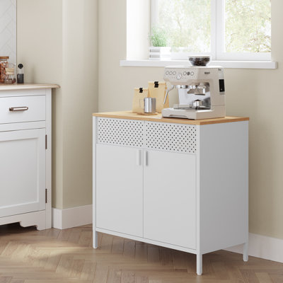 Buffet de rangement, structure en acier