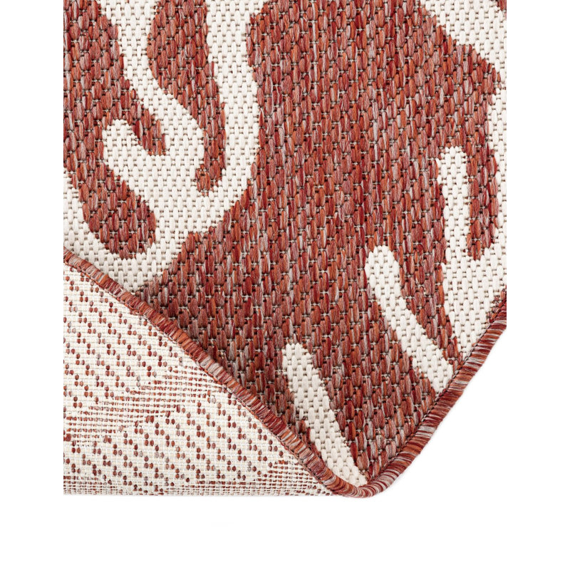 Angelys Indoor/Outdoor Area Rug, Round 10'