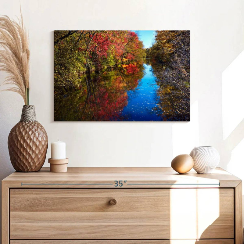 Alvord Fall Scenic le long du Delaware et du Raritan