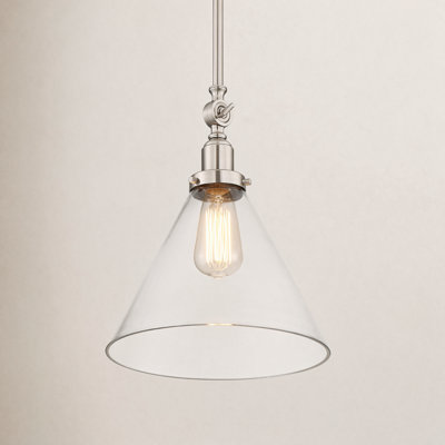 Catalina Dimmable Glass Single Light Pendant