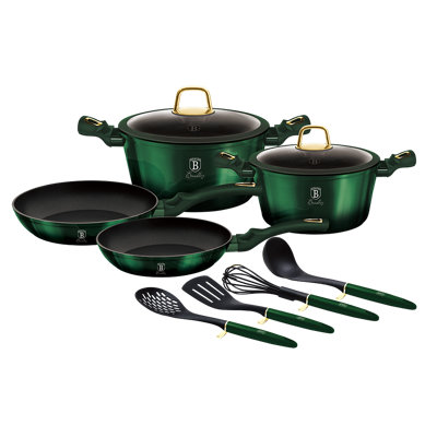 Berlinger Haus 10 Piece Aluminum Non Stick Cookware Set