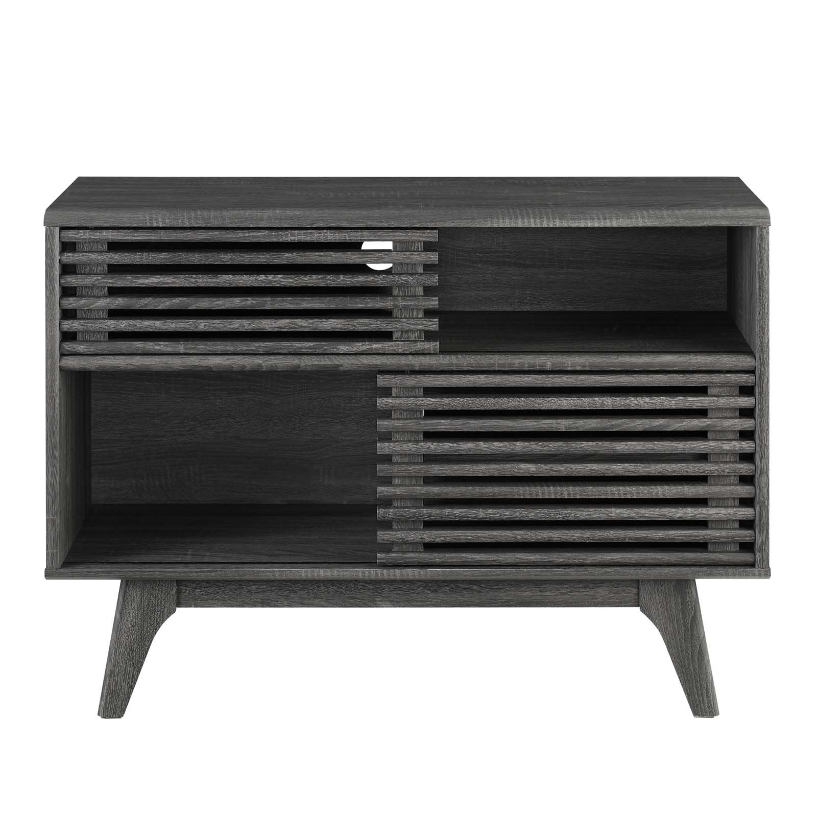 Render Two-Tier Display Stand, Charcoal