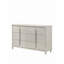 Commode Laveda fini blanc perle