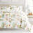 7-Piece Bedding Bundle - Pattern Comforter and Sheet Set-99311864-99311861