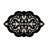 Premium Area Rug 4 x 6 Feet, 100% Polyester, Black & White | Non-Slip Underside with Leather Sole, 0.16 in Sponge Height | Antibacterial, Anti-Allergic, Machine Washable at 86°F | Easy to Clean, Stylish Digital Print-723577372