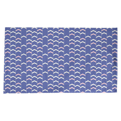 Stephenie Lined Chevrons Tablecloth