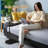 C Shaped Side Table,Adjustable Height C Table End Table For Couch,360°Swivel Couch Side Tables Slide Laptop Desk For Sofa/Bed/Bathtub/Rotating Tabletop-1554437151