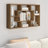 vidaXL Wall Shelf Floating Display Shelf for Home Living Room Engineered Wood-1654800764-1654800762