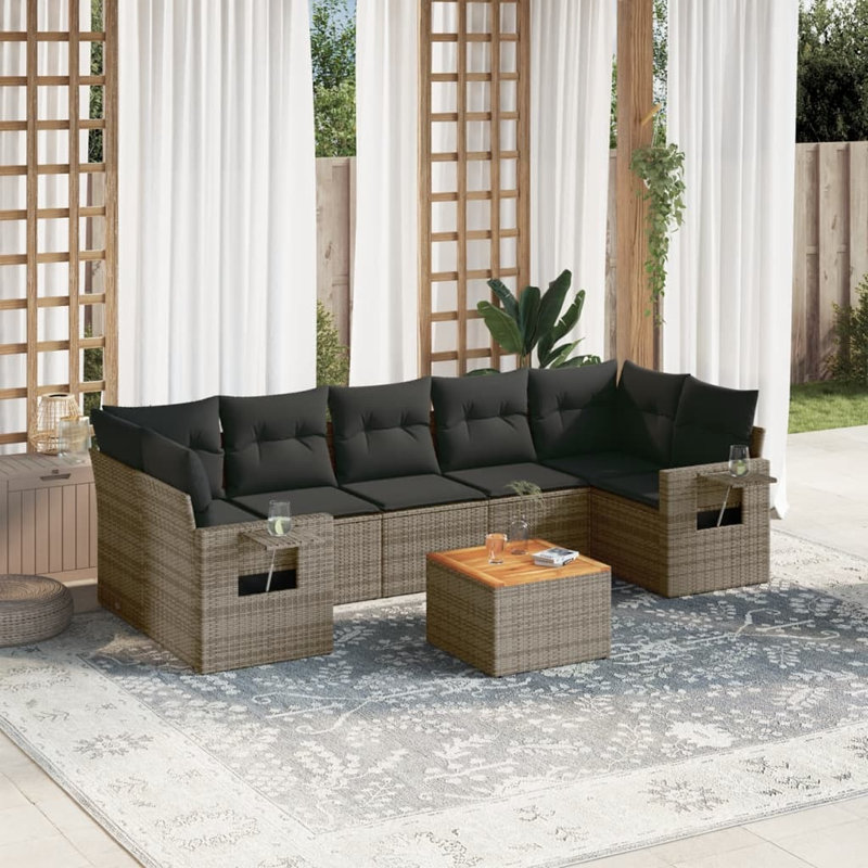 Ensemble de canapé de jardin Vidaxl