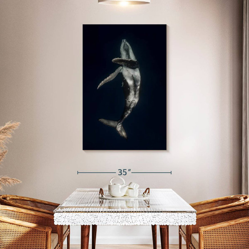 Brampt Dancing Humpback Whale, 24" H x 16" W