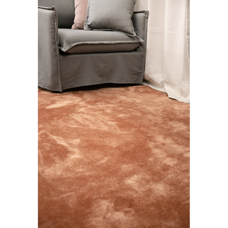 Kirby Solid Colour Hand Woven Area Rug, Rectangle 251 x 352cm
