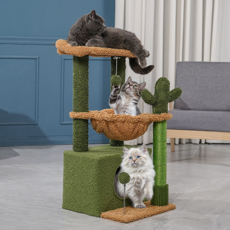 Ethe 32" H Scratching Post Cat Tree