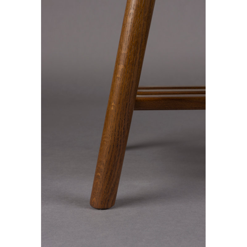 Kintaro Bench, Black/Walnut