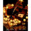 Rechargeable Battery Candles with Timer, 6 Pack Remote Control Dimmable LED Tea Lights Candle with 6-in-1 Charging Cable for Festival, Home, Wedding, Table Decor