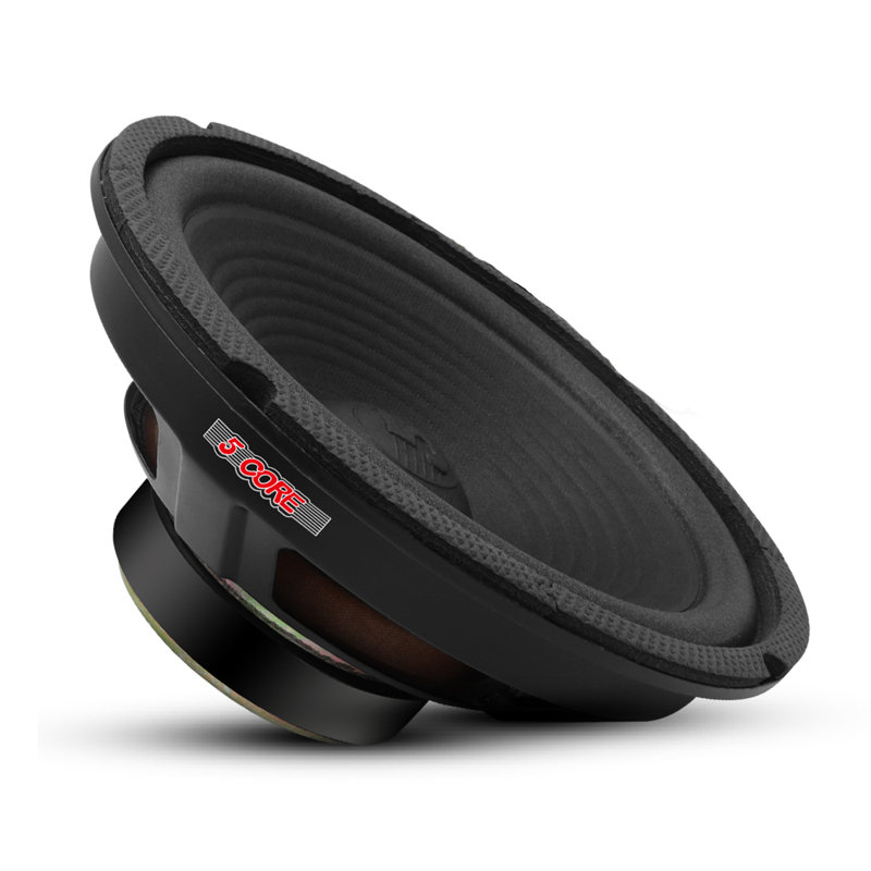 5 haut-parleurs de caisson de basses de 8 pouces et haut-parleur de basses de voiture combiné de 1000 W à crête de 4 Ohms