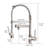 Commercial Kitchen Faucet With Pull Down Sprayer, Single Handle Single Lever Kitchen Sink Faucet-118543492