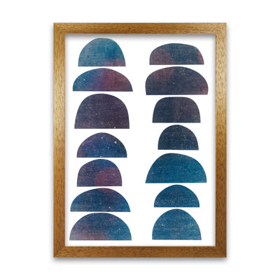 Half Moon Texture Space Original - Print