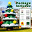 Arbre de Noël gonflable géant 20 pi avec ventilateur, grande décoration de Noël pour les rassemblements sur la pelouse, la maison et la famille (sans lumières DEL)-124571805